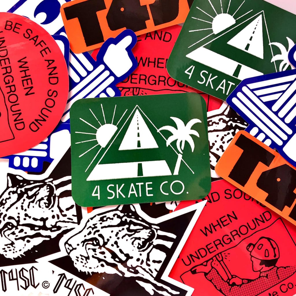 Sticker Skate 4 Ever - Autocollant Skate 4 Ever